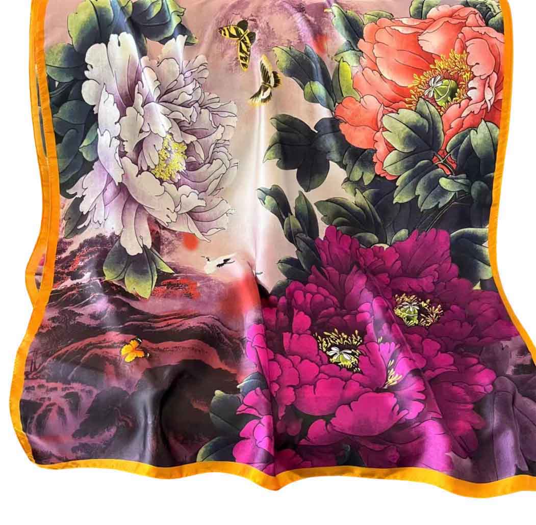 xyueanlo SR-020 Satin Royale Scarf - View 1